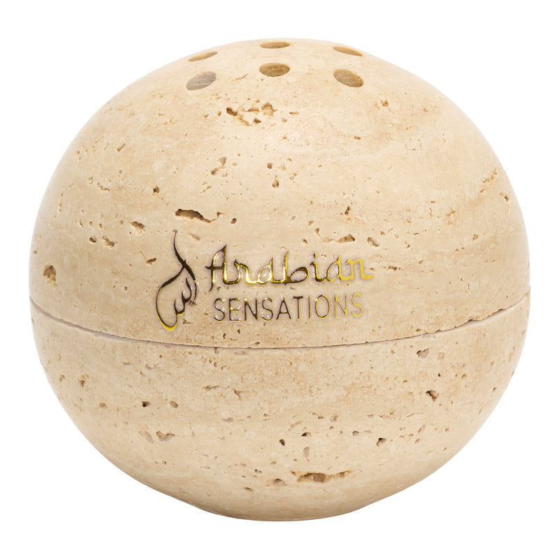 Travertine Ball Bakhoor Set - Eid Gift