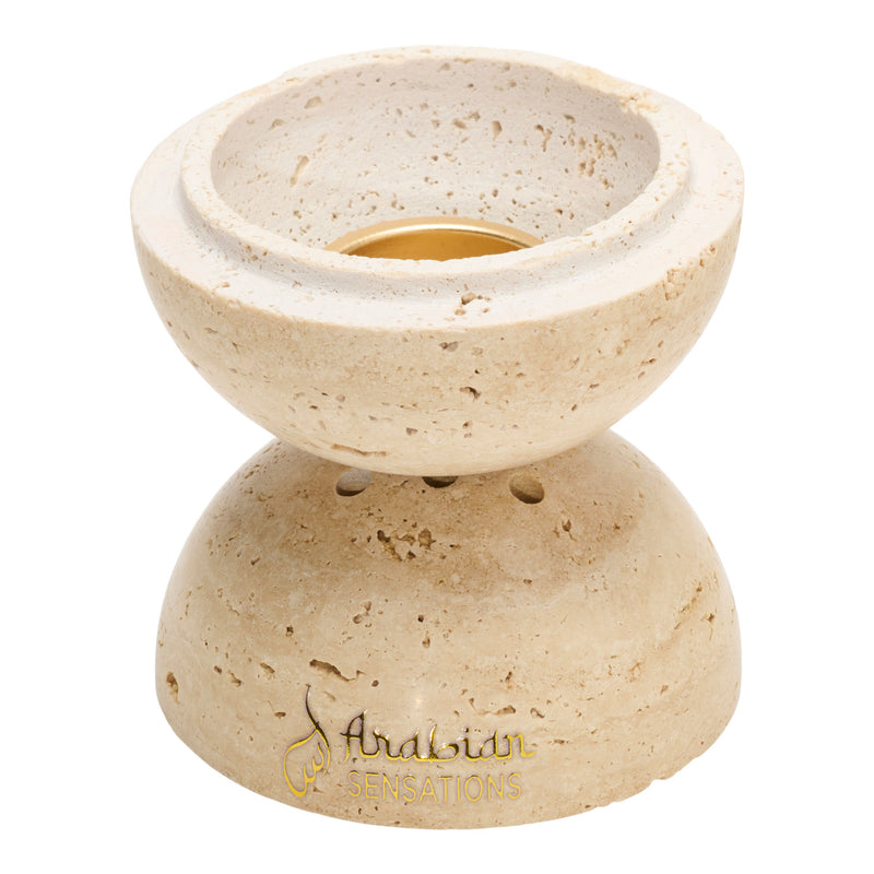 Travertine Ball Bakhoor Set - Eid Gift