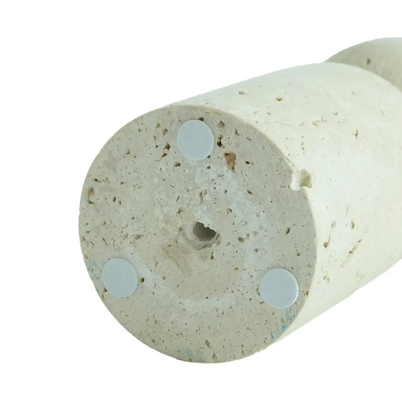 Travertine Tealight Candle Holder Set
