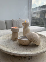 Travertine Ball Bakhoor Set - Eid Gift
