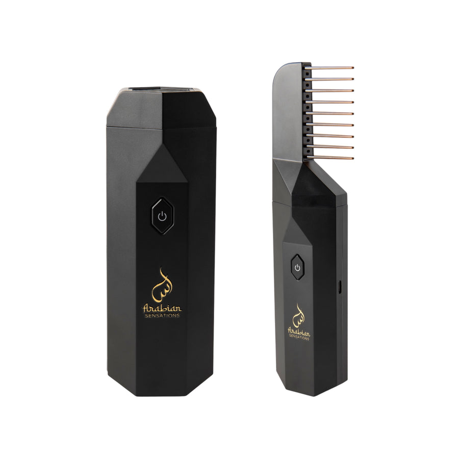 Electric Mabkhara with Comb Attachment - Black