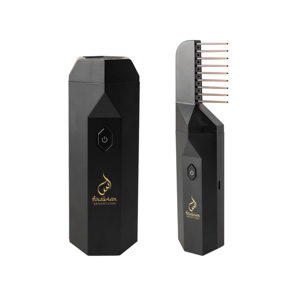 Electric Mabkhara with Comb Attachment - Black