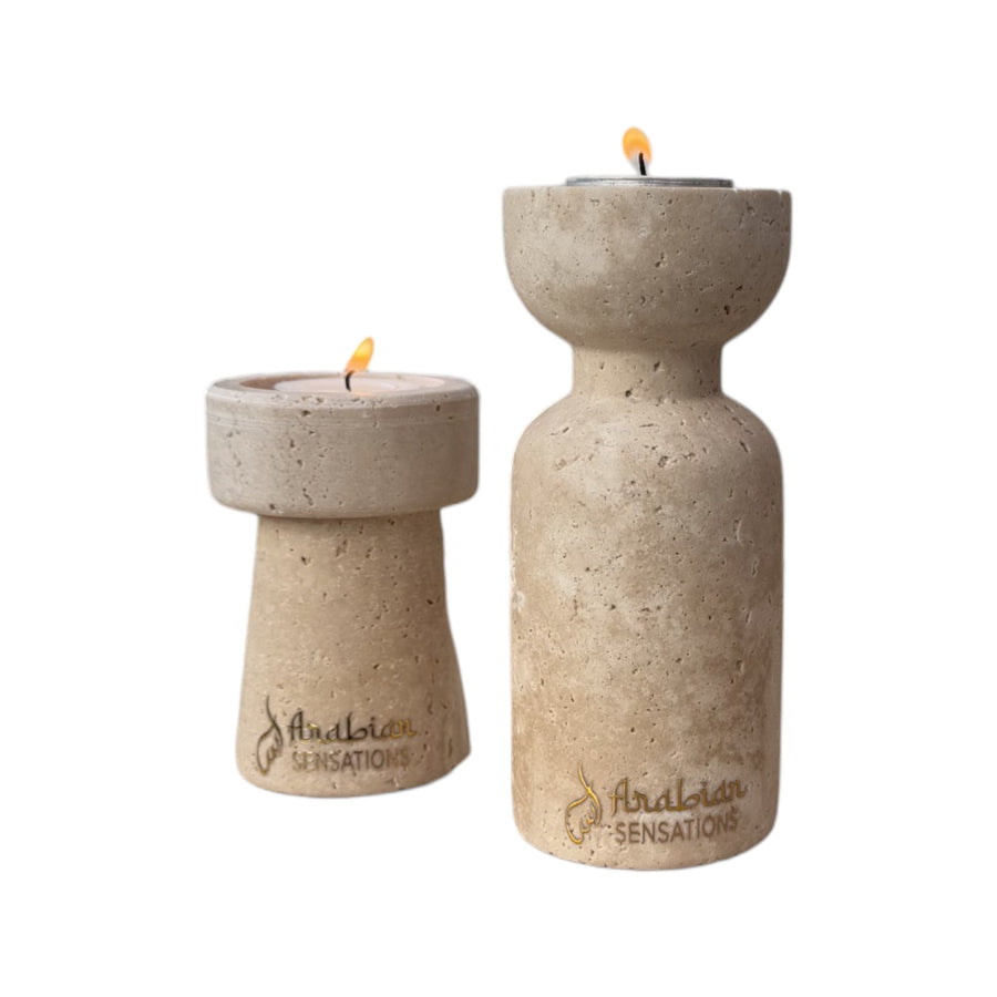 Travertine Ball Bakhoor Set