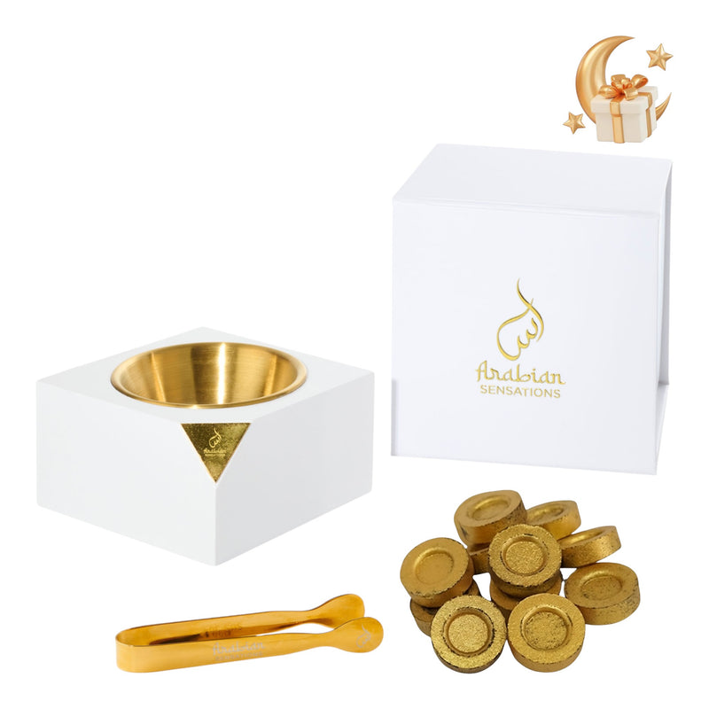 Wooden Mabkhara Set - Eid Gift
