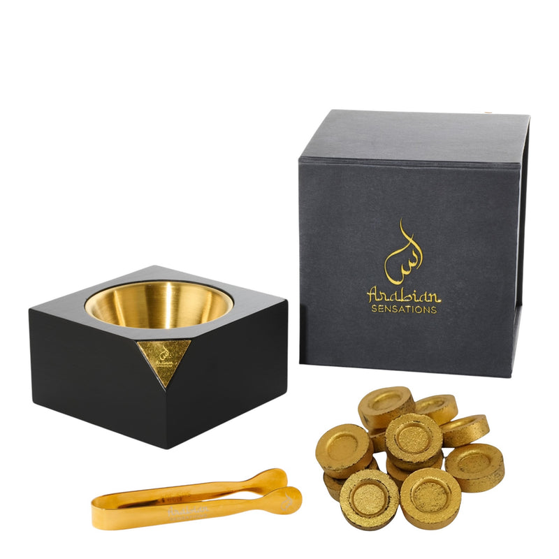 Wooden Mabkhara Set