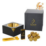 Wooden Mabkhara Set - Eid Gift