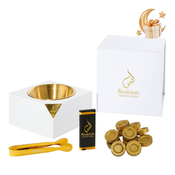 Houten Mabkhara Set - Zwart
